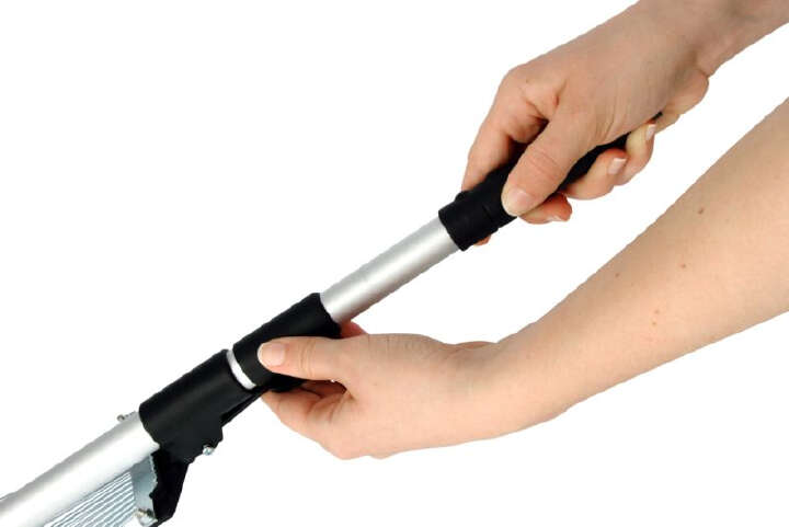 KERBL Mistkratzer verstellabr mit Teleskopstiel